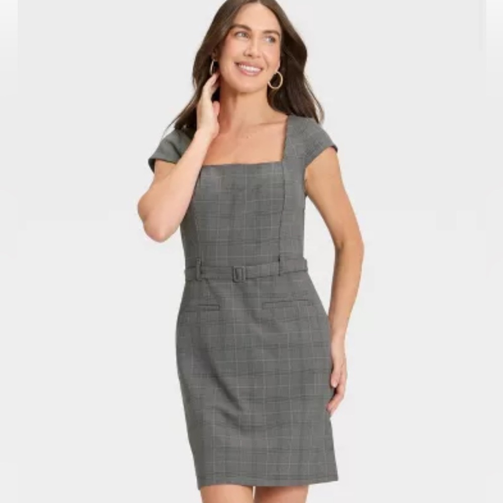 a new day Tailor office mini dress 2X